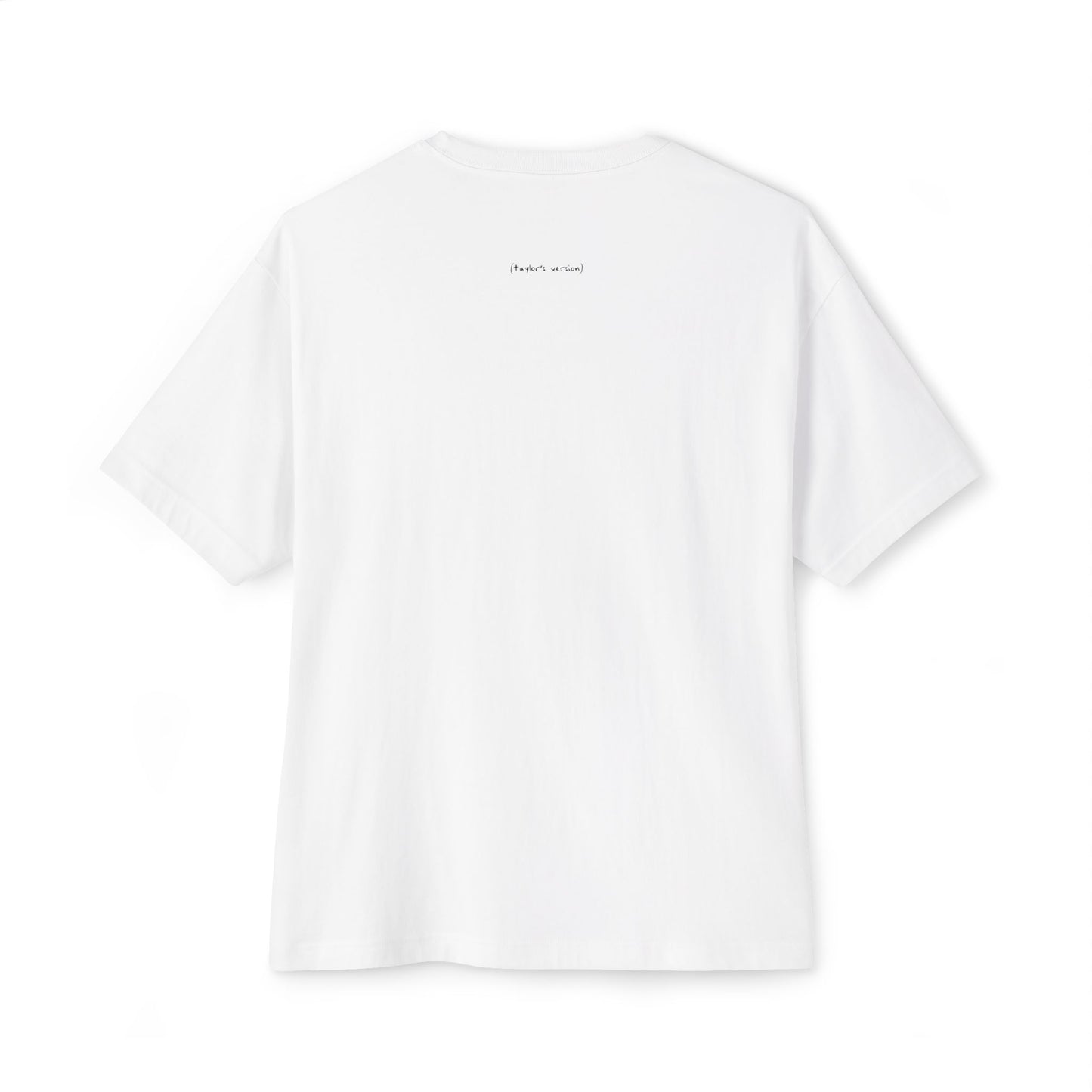 Minimalist "Reputation (TV)" Unisex Boxy T-Shirt