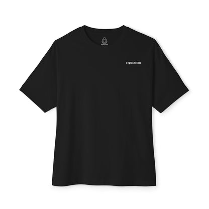 Minimalist "Reputation (TV)" Unisex Boxy T-Shirt