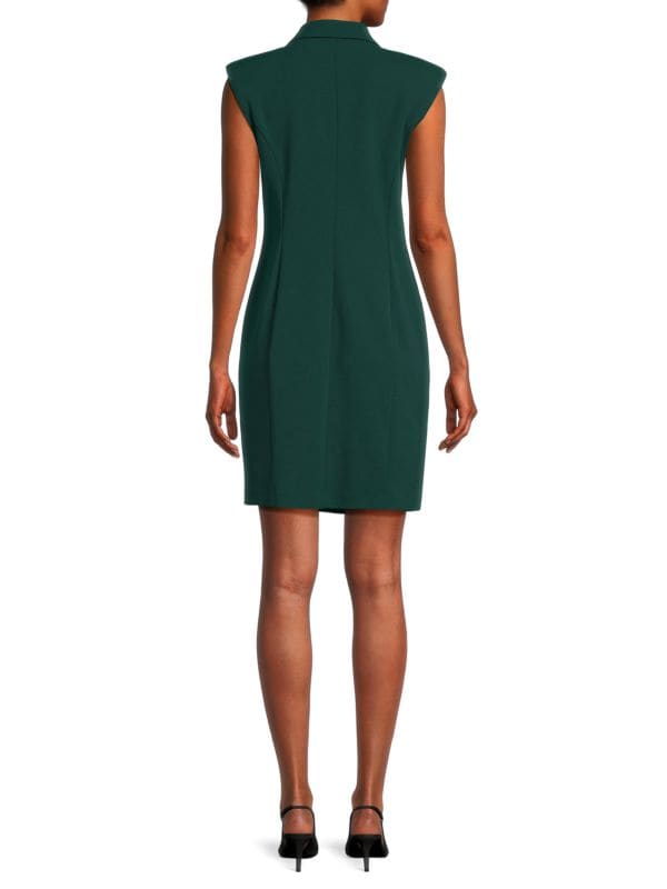 Calvin Klein Sleeveless Wrap Dress