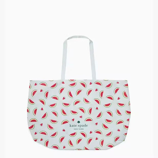 Kate Spade Watermelon Canvas Tote