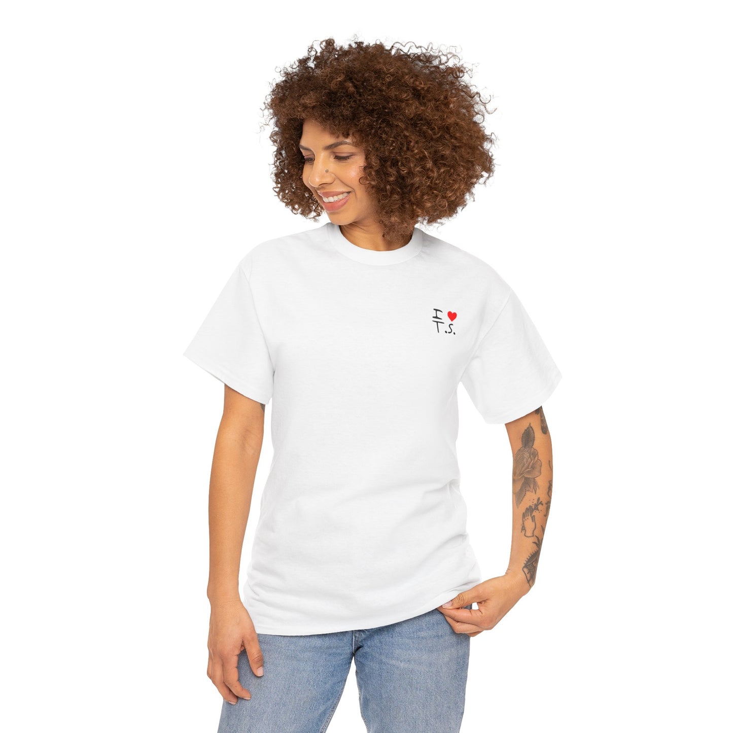 Minimalist "I Heart TS (Taylor's Version)" Unisex T-Shirt